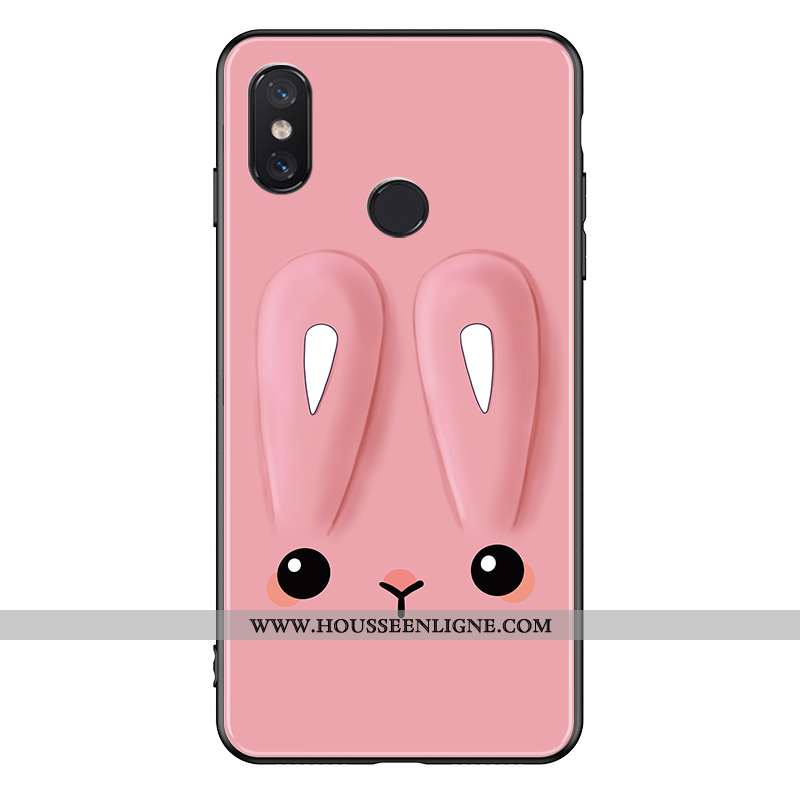 Coque Xiaomi Mi A2 Lite Mode Protection Créatif Rouge Violet Tendance Téléphone Portable
