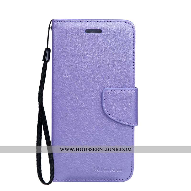 Coque Xiaomi Mi A2 Lite Modèle Fleurie Fluide Doux Soie Mulberry Protection Cuir Téléphone Portable 