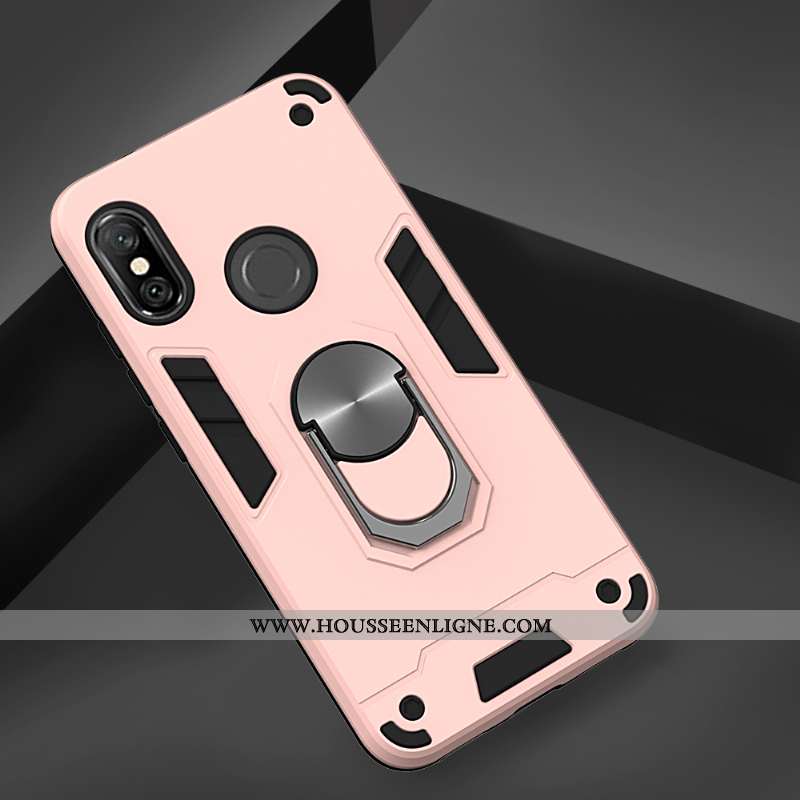 Coque Xiaomi Mi A2 Lite Protection Antidérapant Téléphone Portable Petit Support Jaune À Bord
