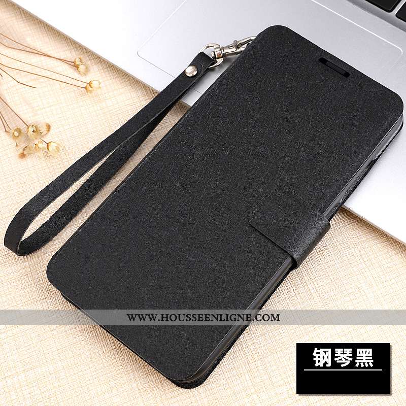 Coque Xiaomi Mi A2 Lite Protection Délavé En Daim Incassable Rouge Cuir Clamshell Business Rose