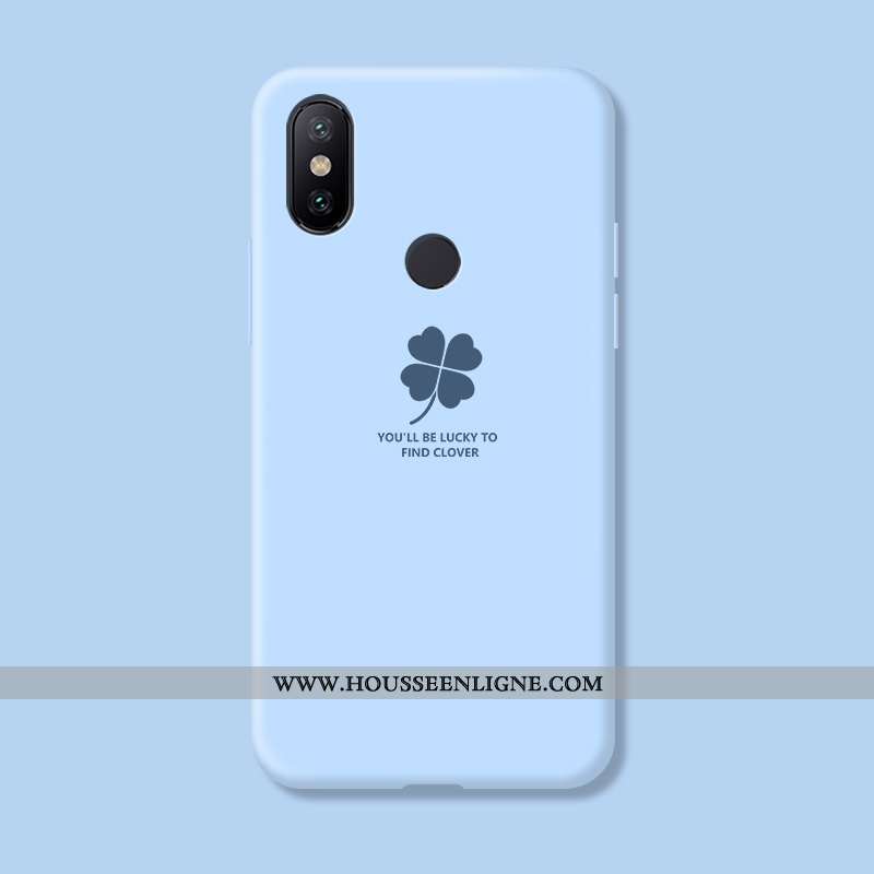 Coque Xiaomi Mi A2 Lite Protection Fluide Doux Étui Jeunesse Silicone Jaune Frais