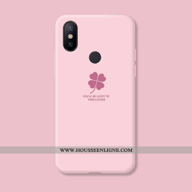 Coque Xiaomi Mi A2 Lite Protection Fluide Doux Étui Jeunesse Silicone Jaune Frais