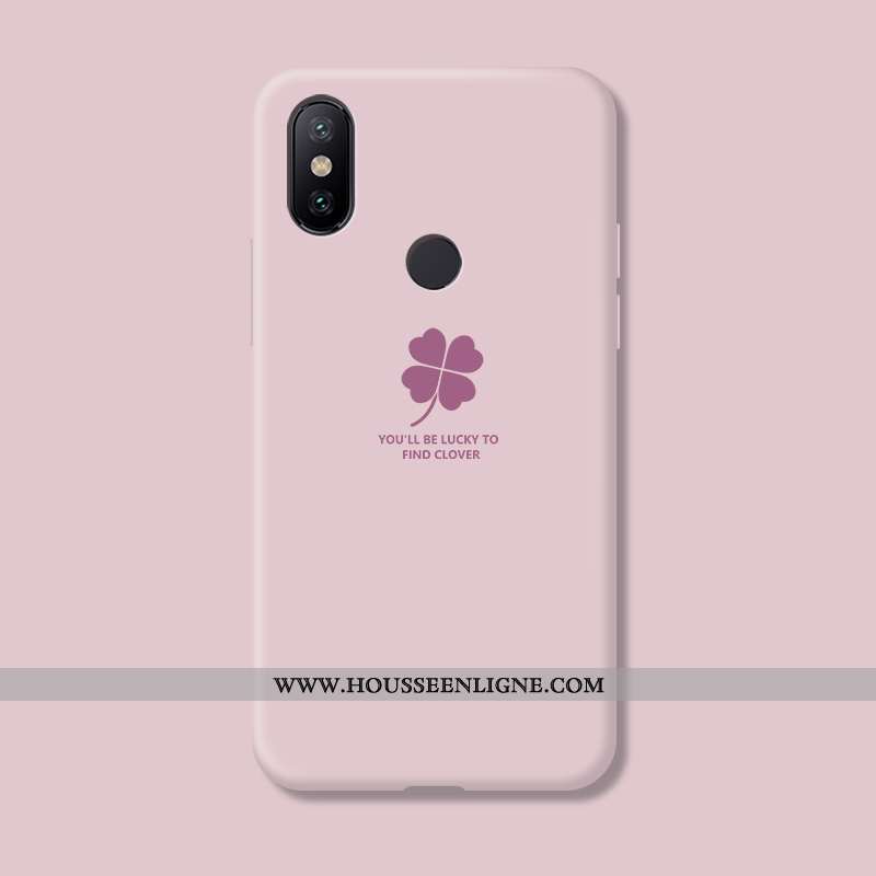 Coque Xiaomi Mi A2 Lite Protection Fluide Doux Étui Jeunesse Silicone Jaune Frais