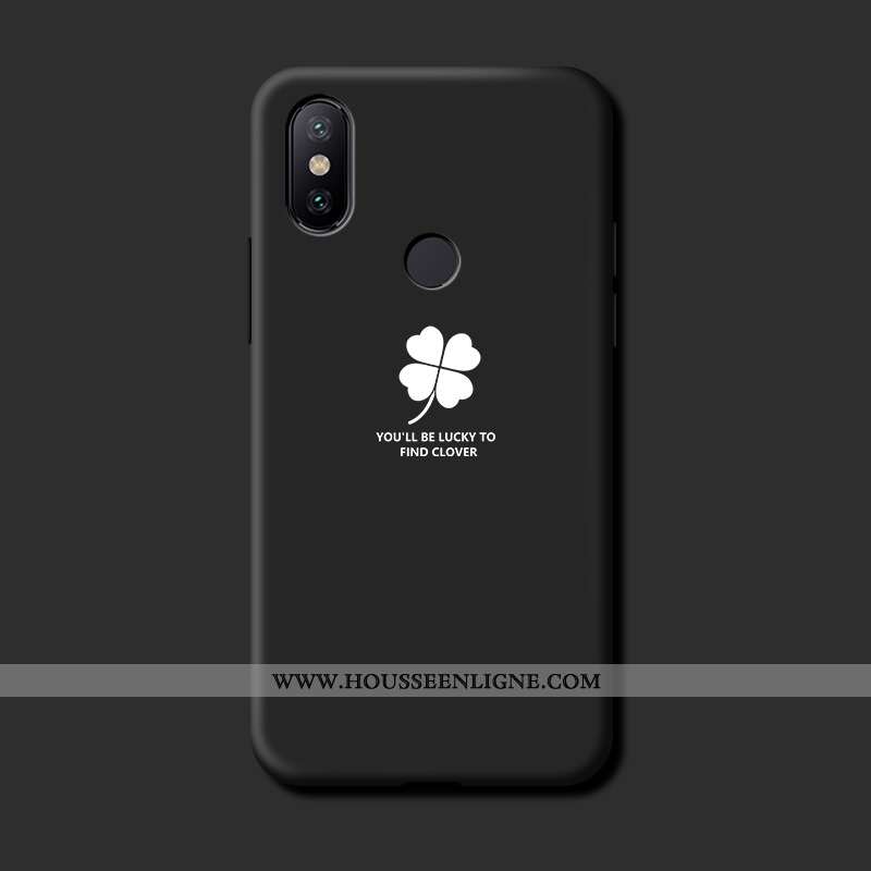 Coque Xiaomi Mi A2 Lite Protection Fluide Doux Étui Jeunesse Silicone Jaune Frais