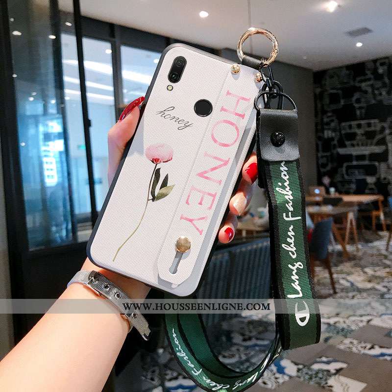 Coque Xiaomi Mi A2 Lite Protection Tendance Jeunesse Petit Silicone Étui Tout Compris Blanche