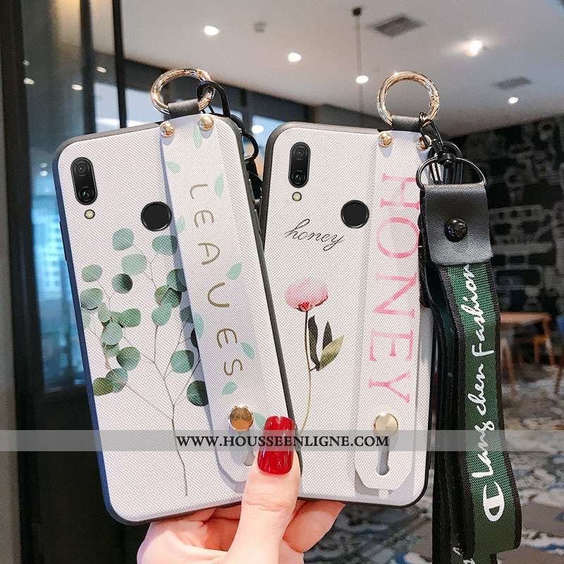 Coque Xiaomi Mi A2 Lite Protection Tendance Jeunesse Petit Silicone Étui Tout Compris Blanche