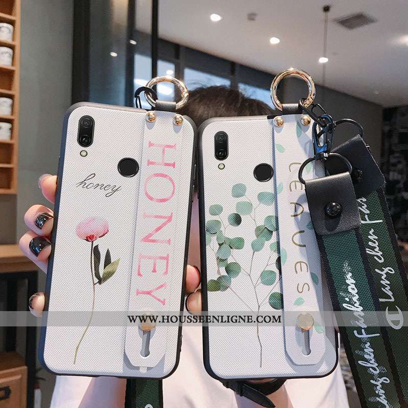 Coque Xiaomi Mi A2 Lite Protection Tendance Jeunesse Petit Silicone Étui Tout Compris Blanche