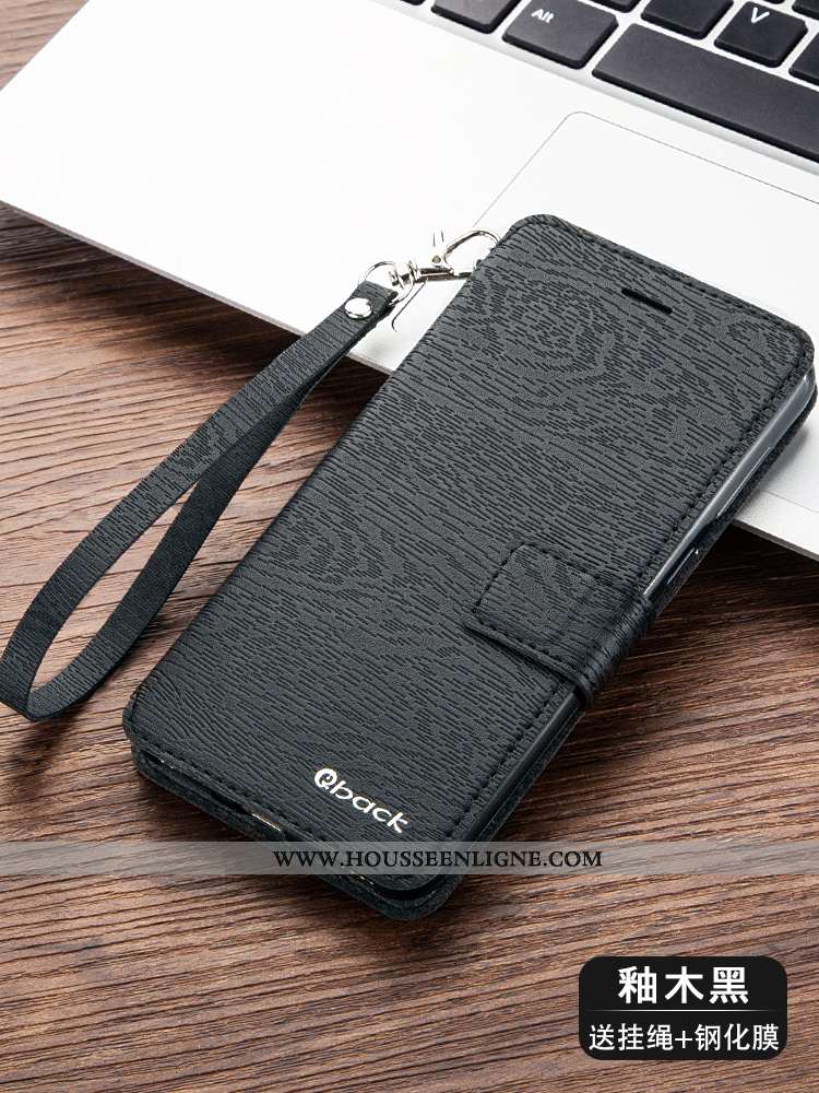 Coque Xiaomi Mi A2 Protection Cuir Tout Compris Petit Étui Incassable Bleu