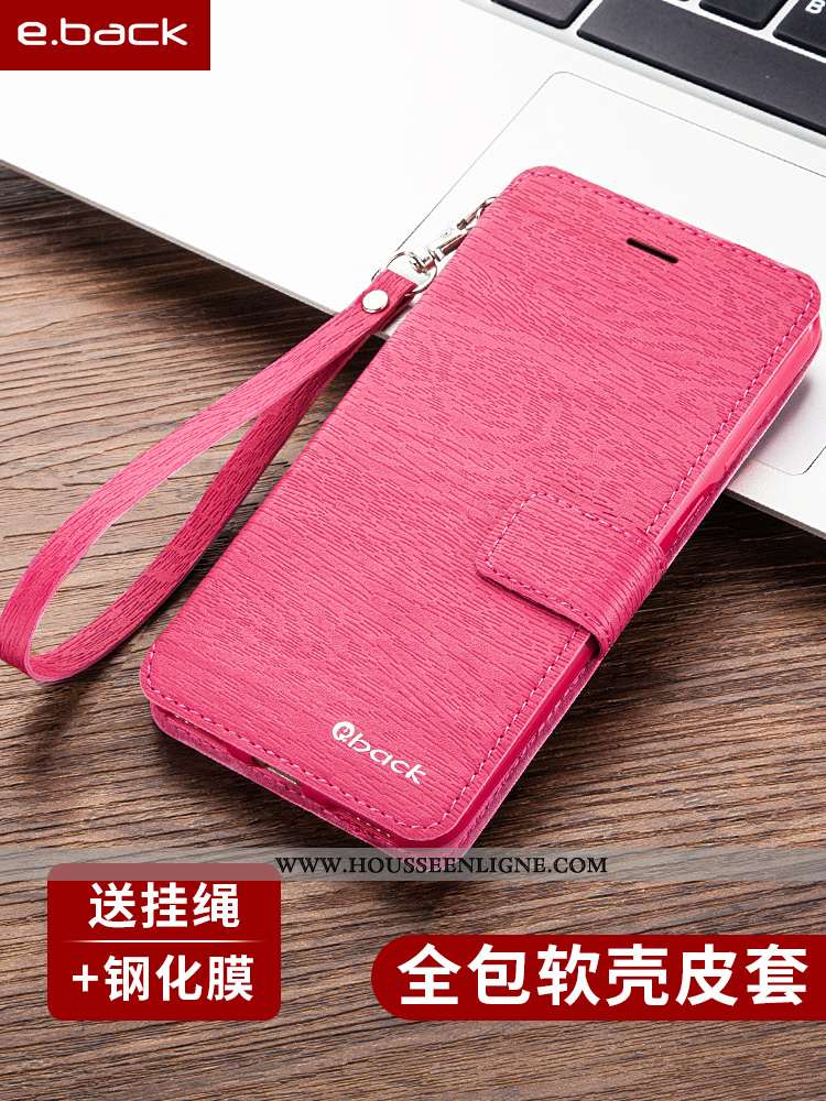 Coque Xiaomi Mi A2 Protection Cuir Tout Compris Petit Étui Incassable Bleu