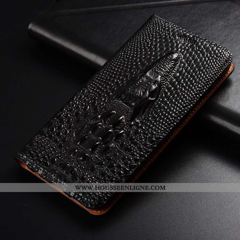 Coque Xiaomi Mi A2 Protection Cuir Véritable Tout Compris Étui Cuir Bleu Petit