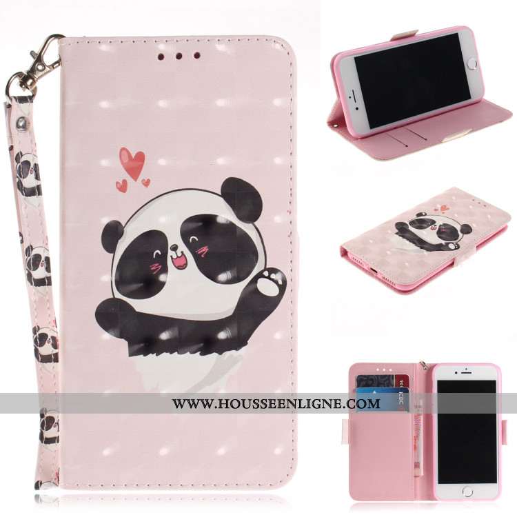 Coque Xiaomi Mi A2 Protection Dessin Animé Fluide Doux Plier Carte Portefeuille Téléphone Portable R