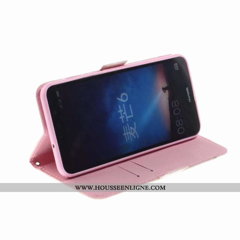 Coque Xiaomi Mi A2 Protection Dessin Animé Fluide Doux Plier Carte Portefeuille Téléphone Portable R