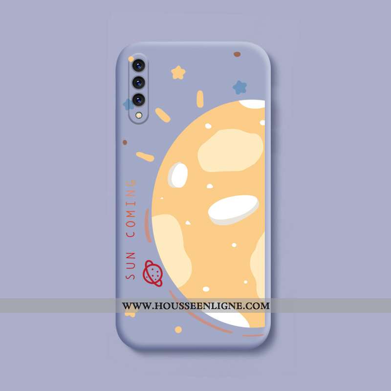 Coque Xiaomi Mi A3 Créatif Dessin Animé Fluide Doux Simple Petit Tendance Charmant Gris