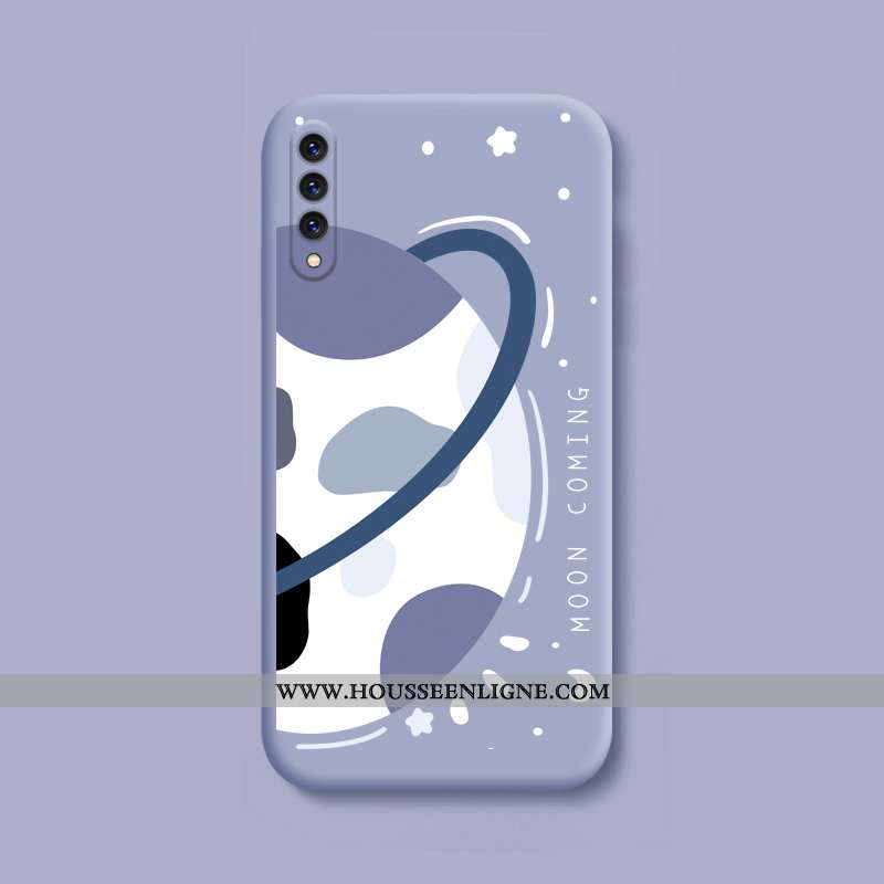 Coque Xiaomi Mi A3 Créatif Dessin Animé Fluide Doux Simple Petit Tendance Charmant Gris