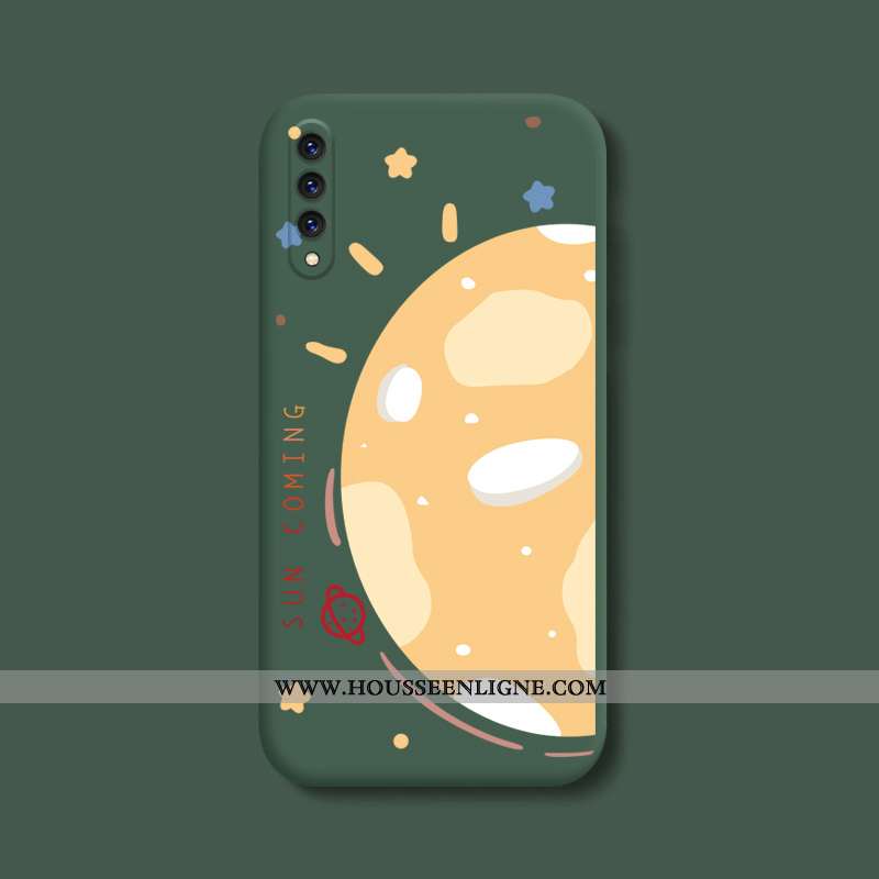 Coque Xiaomi Mi A3 Créatif Dessin Animé Fluide Doux Simple Petit Tendance Charmant Gris