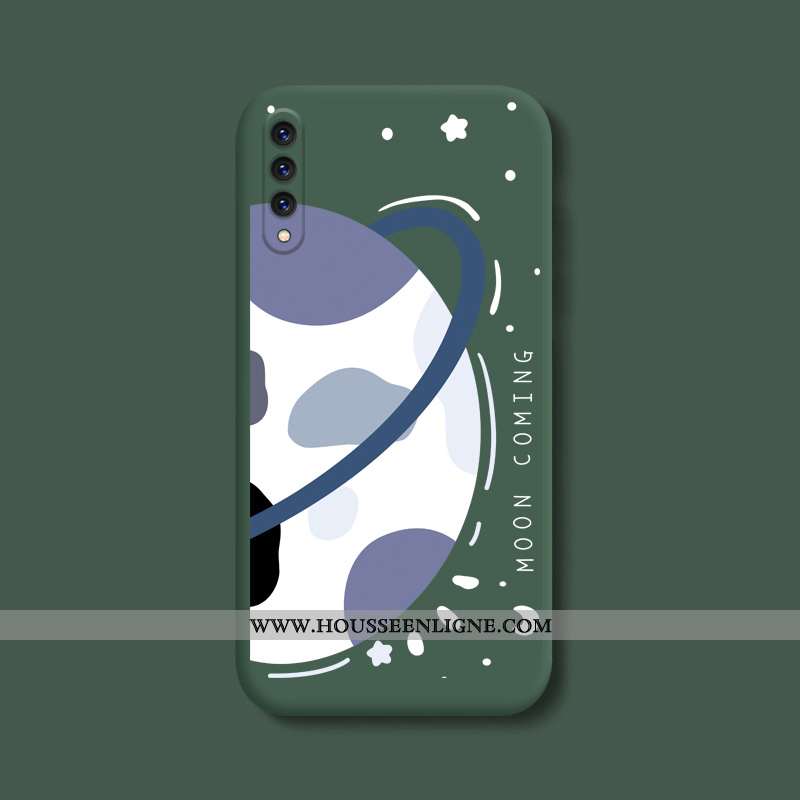 Coque Xiaomi Mi A3 Créatif Dessin Animé Fluide Doux Simple Petit Tendance Charmant Gris
