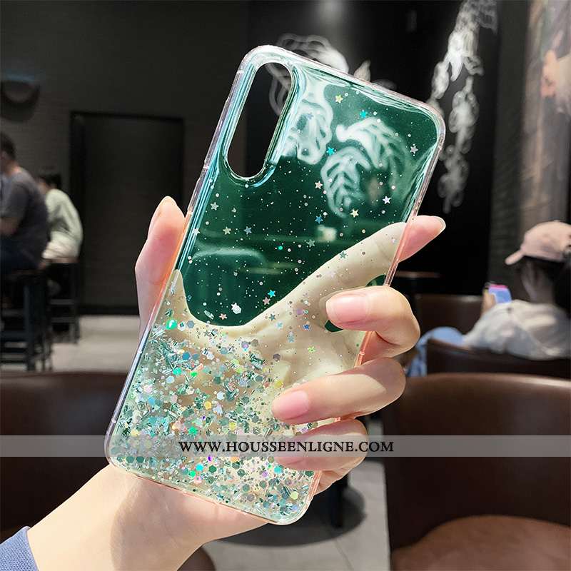 Coque Xiaomi Mi A3 Créatif Tendance Petit Blanc Rose Téléphone Portable Blanche