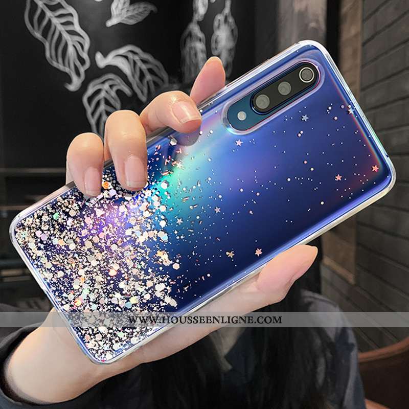 Coque Xiaomi Mi A3 Créatif Tendance Petit Blanc Rose Téléphone Portable Blanche