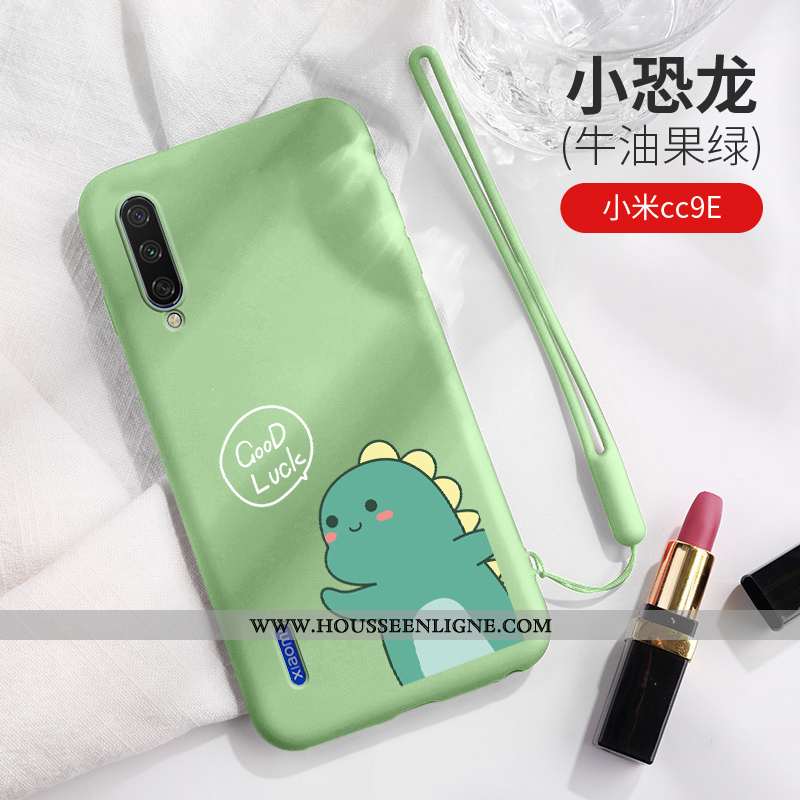Coque Xiaomi Mi A3 Personnalité Créatif Étui Bleu Dessin Animé Ultra Fluide Doux