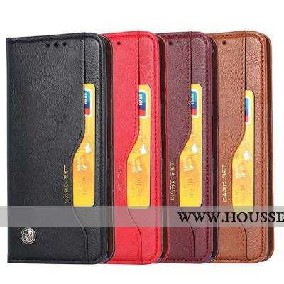 Coque Xiaomi Mi A3 Protection Cuir Véritable Marron Tout Compris Business Cuir Étui
