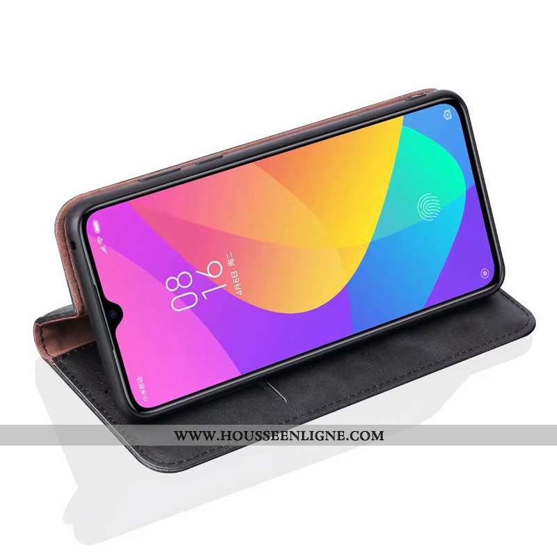 Coque Xiaomi Mi A3 Protection Cuir Véritable Tout Compris Petit Étui Téléphone Portable Incassable R