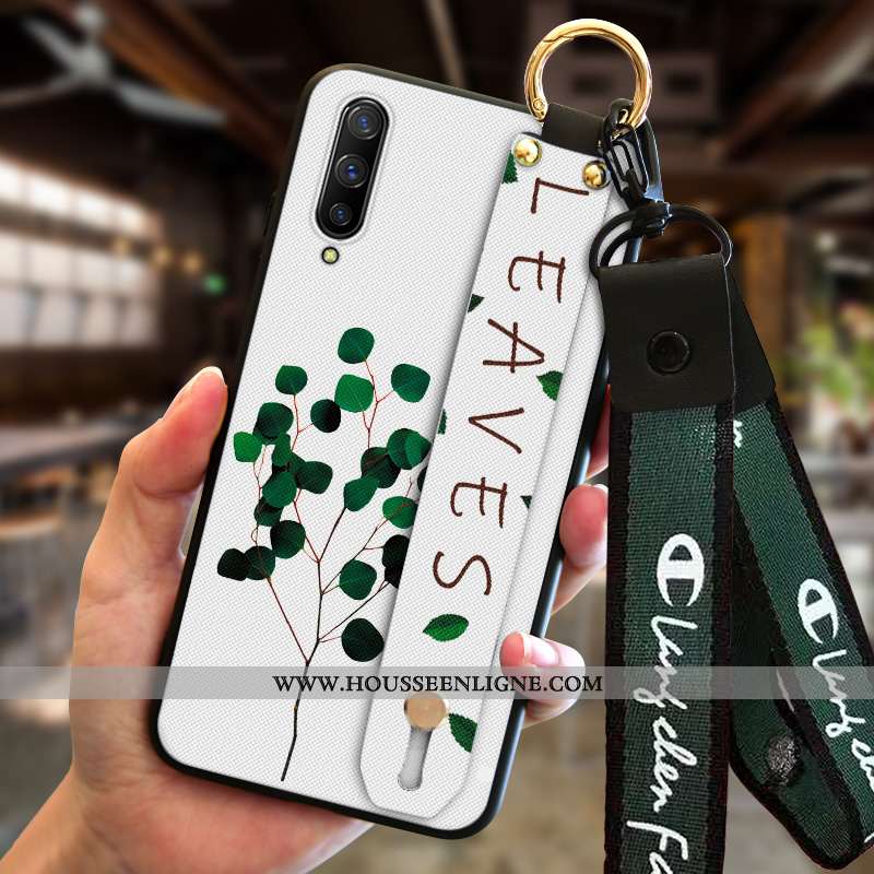 Coque Xiaomi Mi A3 Tendance Fluide Doux Tout Compris Téléphone Portable Protection Créatif Étui Bleu