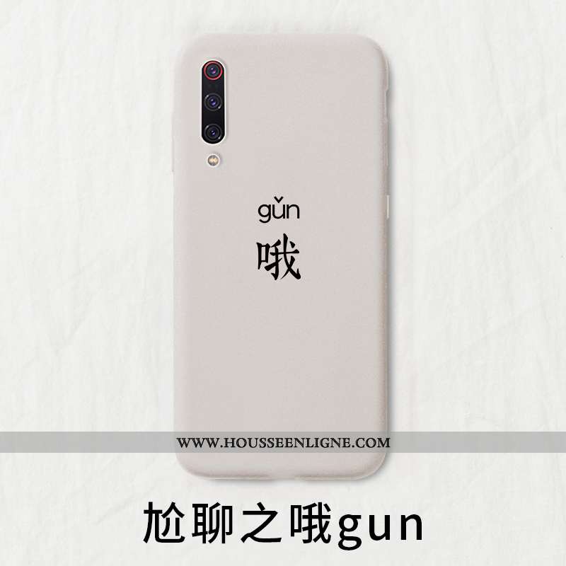 Coque Xiaomi Mi A3 Téléphone Portable Rouge Petit Beige