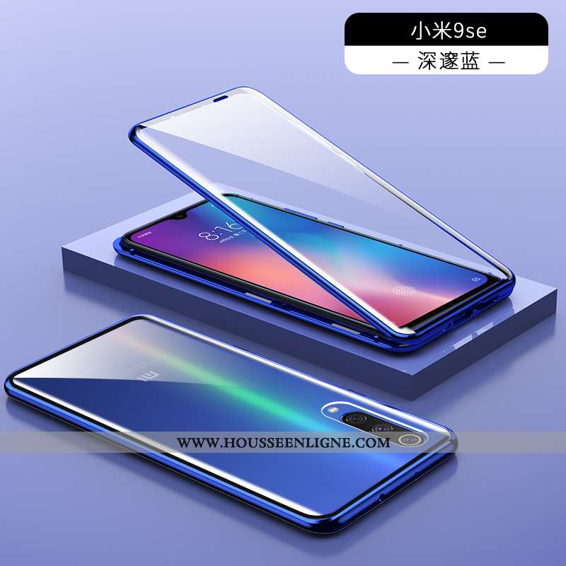 Coque Xiaomi Mi A3 Ultra Tendance Net Rouge Incassable Légère Protection Modèle Bleu