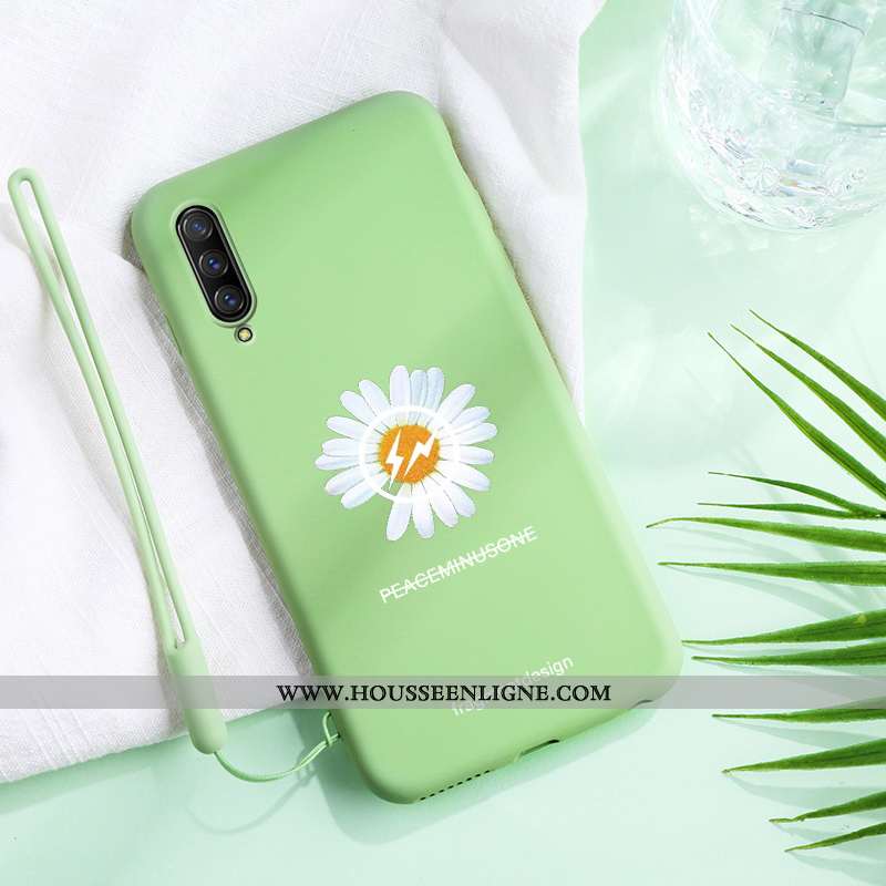 Coque Xiaomi Mi A3 Ultra Tendance Petit Simple Protection Créatif Bleu
