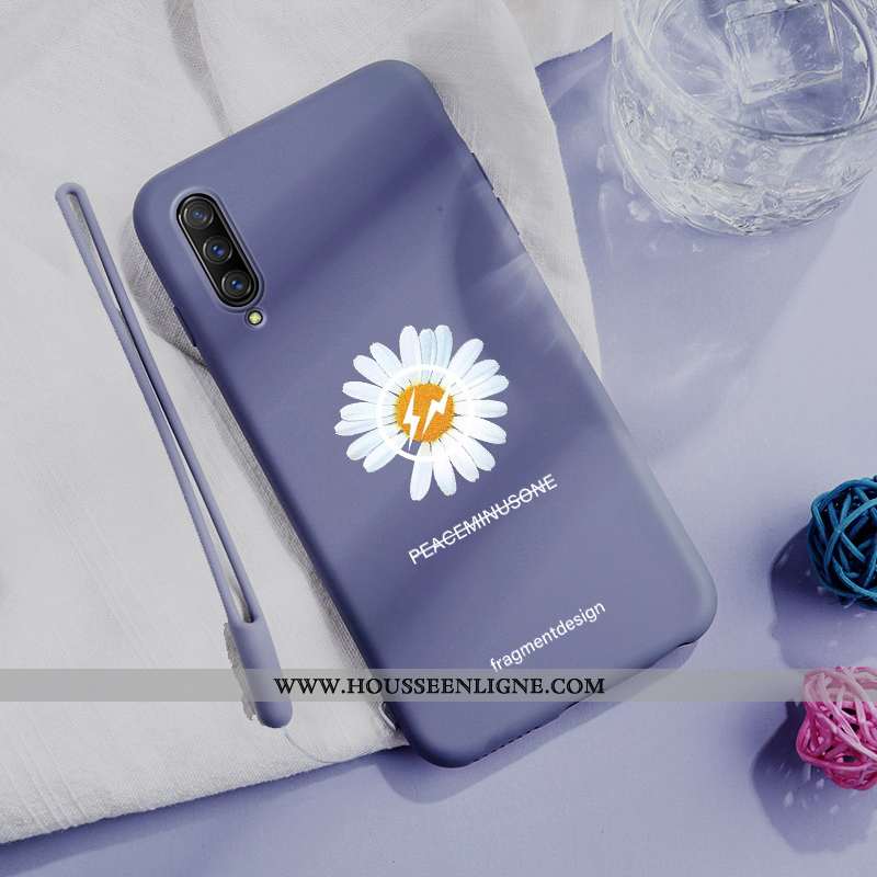 Coque Xiaomi Mi A3 Ultra Tendance Petit Simple Protection Créatif Bleu