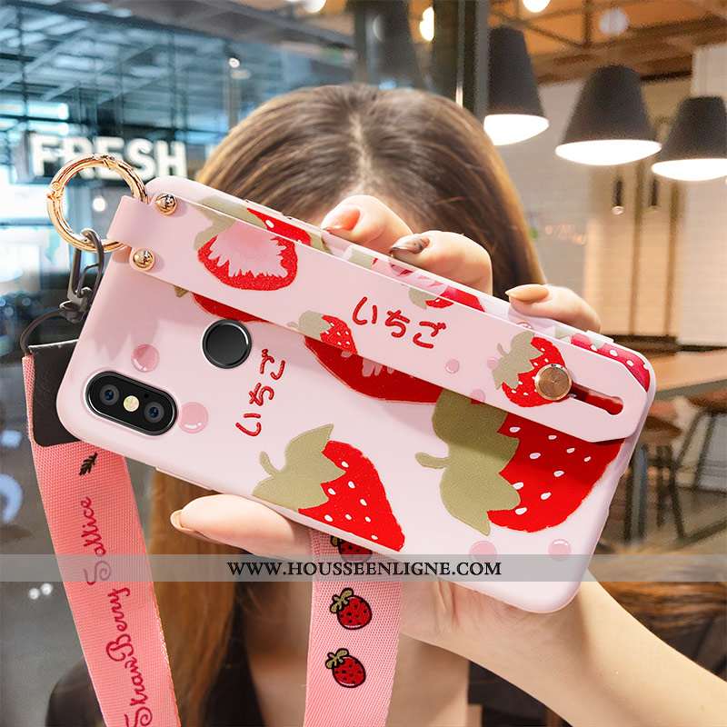 Coque Xiaomi Mi Max 3 Créatif Tendance Net Rouge Fruit Silicone Personnalité Téléphone Portable Jaun