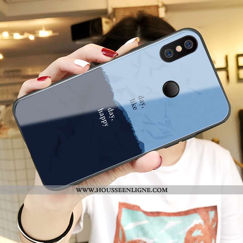Coque Xiaomi Mi Max 3 Dessin Animé Tendance Petit Jeunesse Personnalité Rose