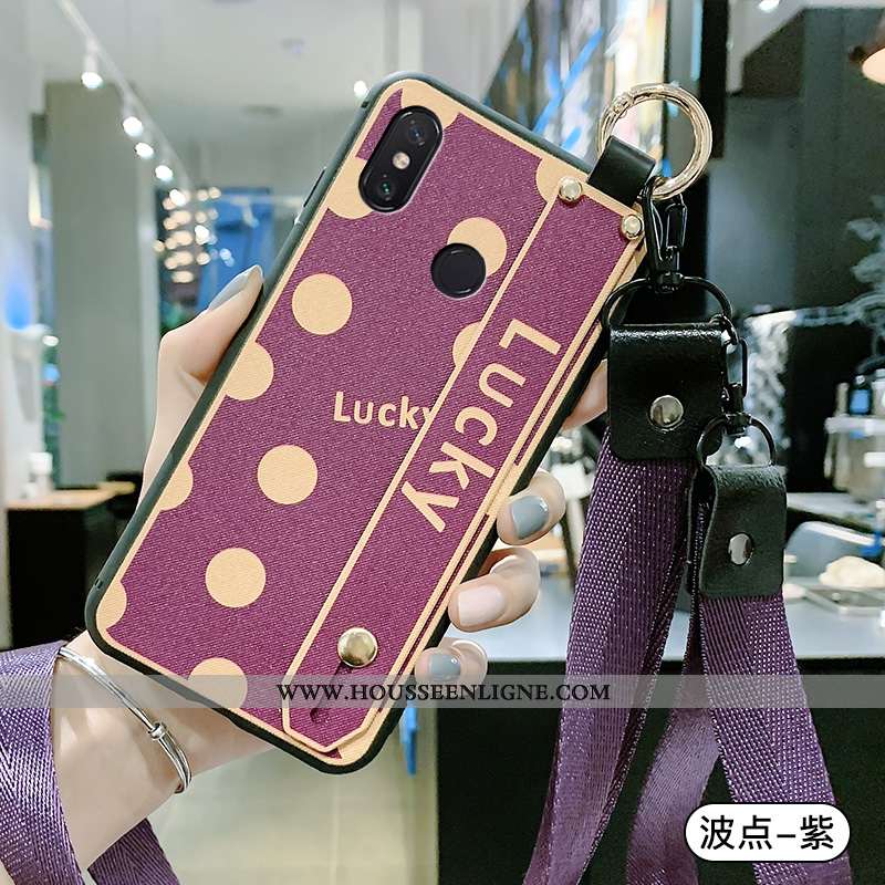 Coque Xiaomi Mi Max 3 Ornements Suspendus Créatif Vert Téléphone Portable Tendance Protection Verte