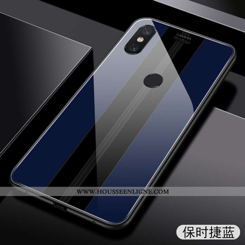 Coque Xiaomi Mi Max 3 Personnalité Créatif Protection Noir Nouveau Petit Miroir