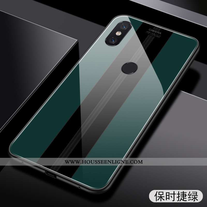 Coque Xiaomi Mi Max 3 Personnalité Créatif Protection Noir Nouveau Petit Miroir