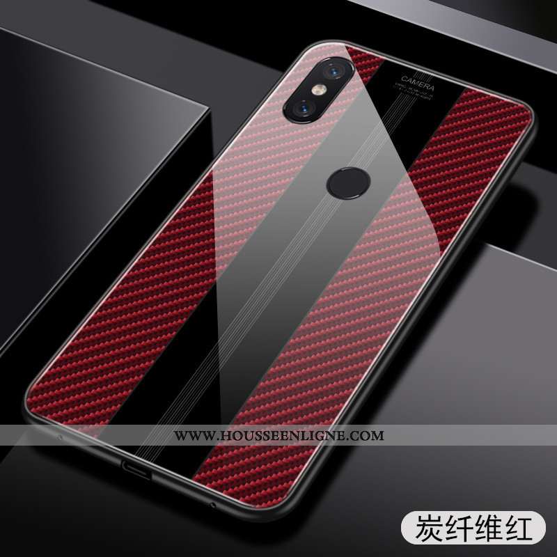 Coque Xiaomi Mi Max 3 Personnalité Créatif Protection Noir Nouveau Petit Miroir