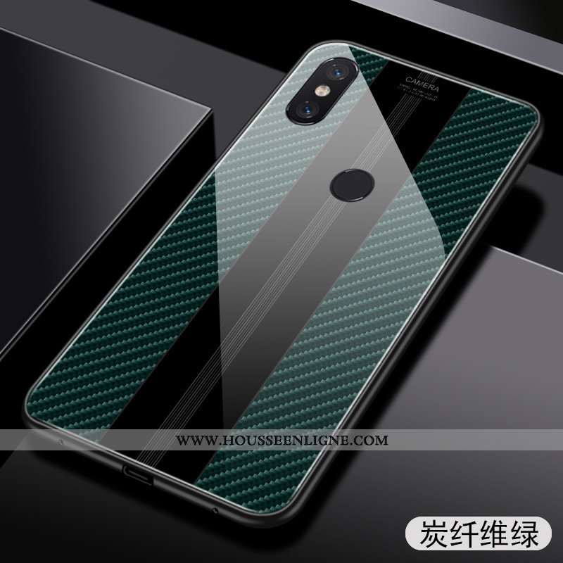 Coque Xiaomi Mi Max 3 Personnalité Créatif Protection Noir Nouveau Petit Miroir