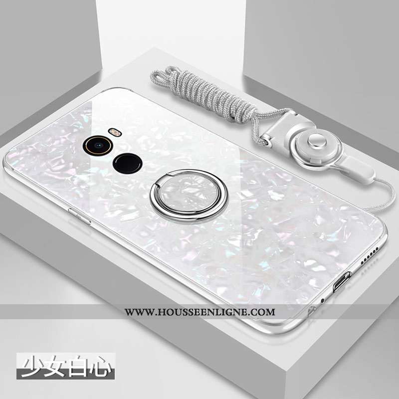 Coque Xiaomi Mi Mix 2 Créatif Tendance Ornements Suspendus Protection Difficile Petit Tempérer Noir