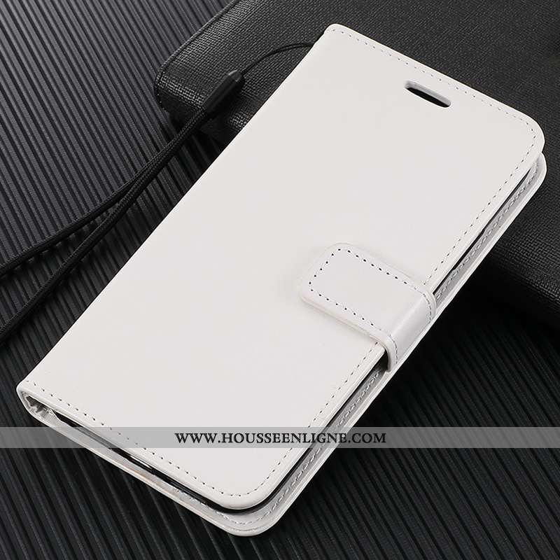 Coque Xiaomi Mi Mix 2 Cuir Silicone Protection Incassable Téléphone Portable Étui Tout Compris Blanc