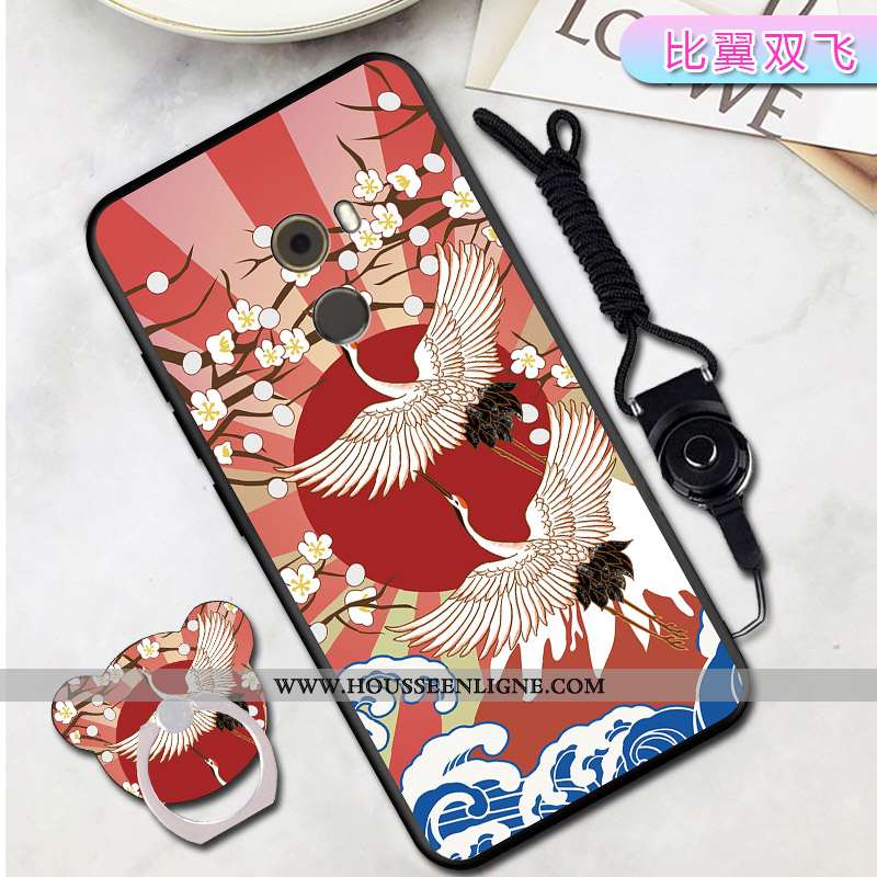 Coque Xiaomi Mi Mix 2 Dessin Animé Tendance Créatif Net Rouge Personnalité Étui Bleu