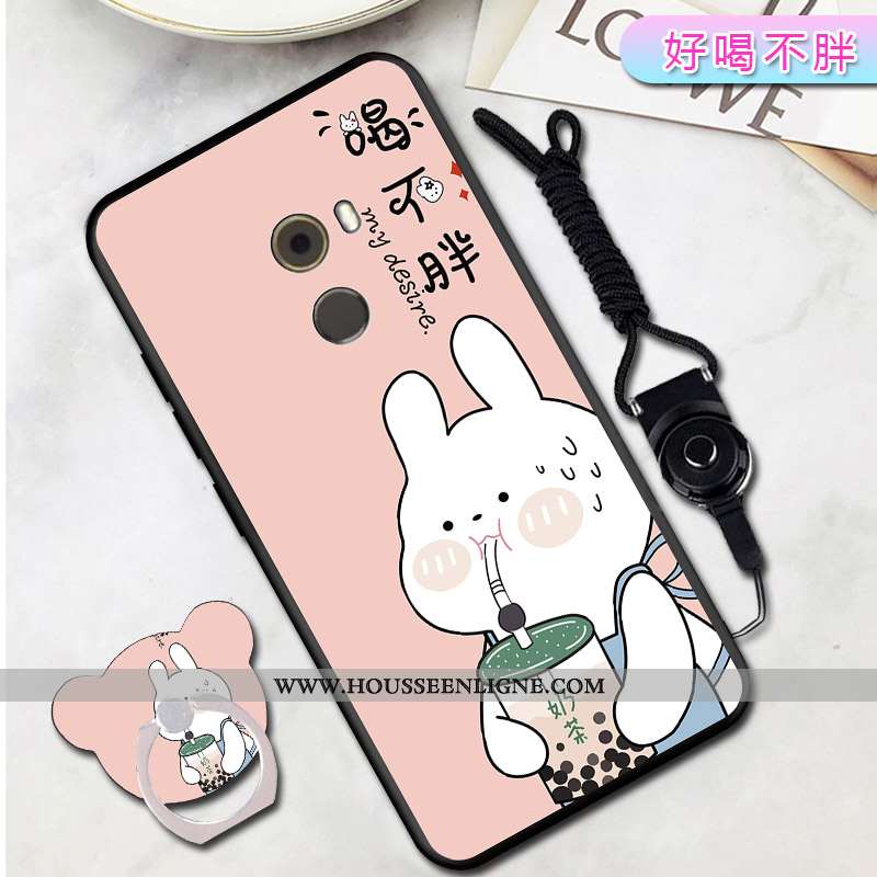 Coque Xiaomi Mi Mix 2 Dessin Animé Tendance Créatif Net Rouge Personnalité Étui Bleu