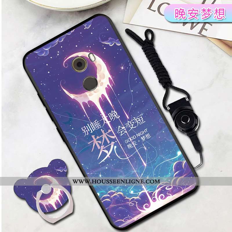 Coque Xiaomi Mi Mix 2 Dessin Animé Tendance Créatif Net Rouge Personnalité Étui Bleu