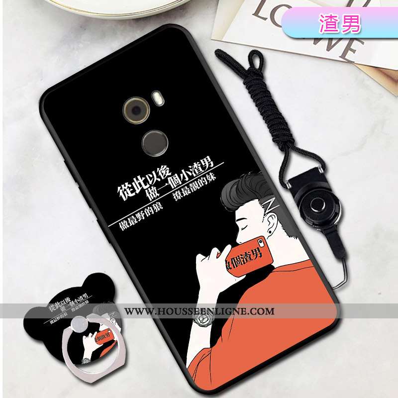 Coque Xiaomi Mi Mix 2 Dessin Animé Tendance Créatif Net Rouge Personnalité Étui Bleu