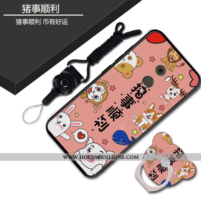 Coque Xiaomi Mi Mix 2 Ornements Suspendus Dessin Animé Bleu Décompression Incassable Fluide Doux