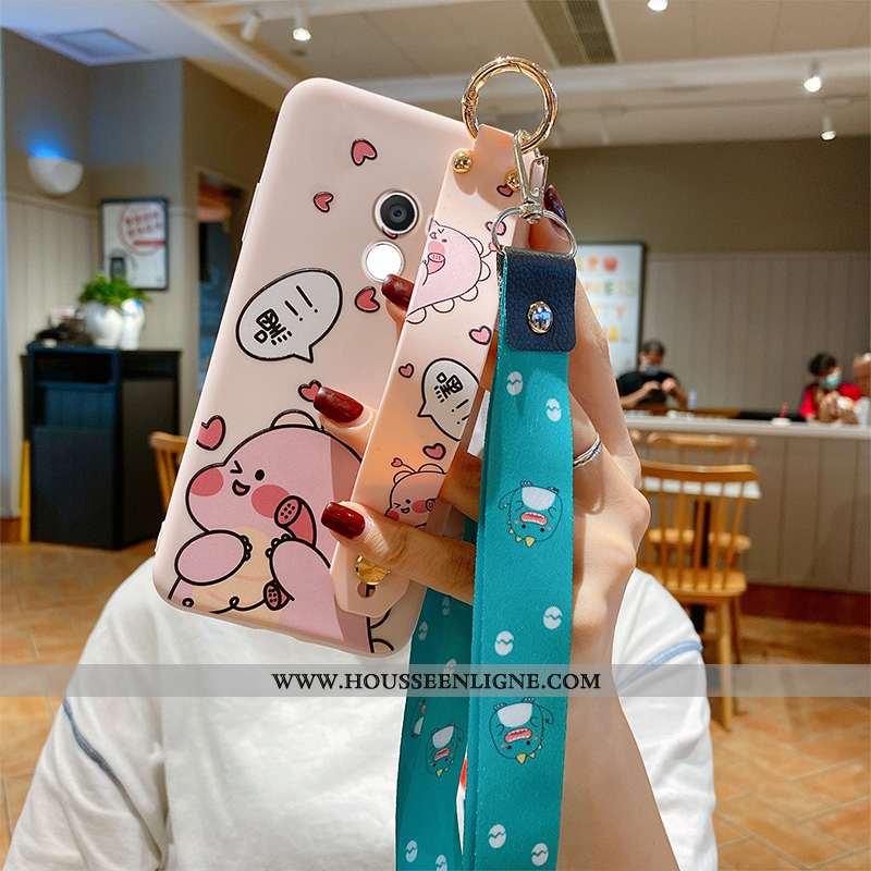 Coque Xiaomi Mi Mix 2 Tendance Fluide Doux Personnalité Dessin Animé Charmant Étui Dragon Verte