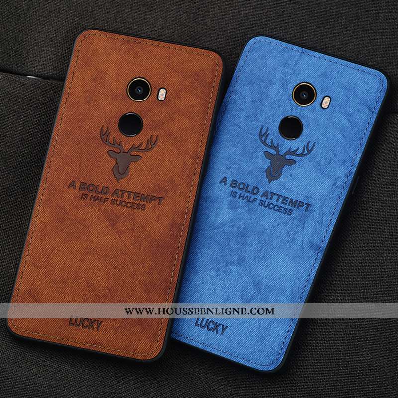 Coque Xiaomi Mi Mix 2 Tendance Modèle Fleurie Tout Compris Téléphone Portable Membrane Étui Tempérer