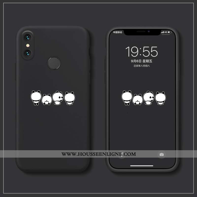 Coque Xiaomi Mi Mix 3 Charmant Ultra Silicone Dessin Animé Vert Fluide Doux Protection Verte