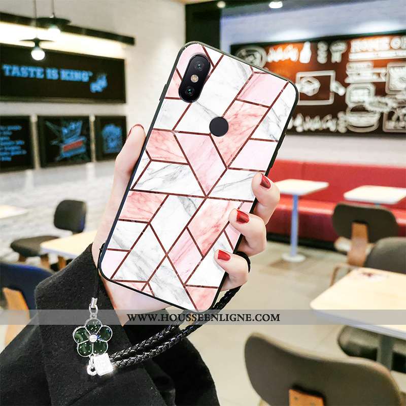 Coque Xiaomi Mi Mix 3 Personnalité Créatif Petit Téléphone Portable Fluide Doux Tout Compris Géométr