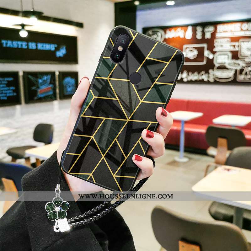 Coque Xiaomi Mi Mix 3 Personnalité Créatif Petit Téléphone Portable Fluide Doux Tout Compris Géométr