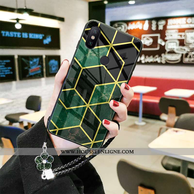 Coque Xiaomi Mi Mix 3 Personnalité Créatif Petit Téléphone Portable Fluide Doux Tout Compris Géométr